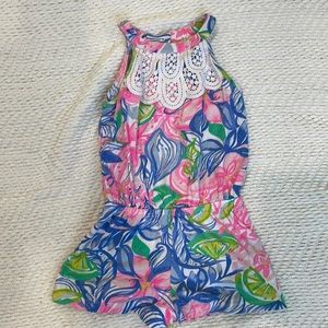 Girls, Lily Pulitzer, romper